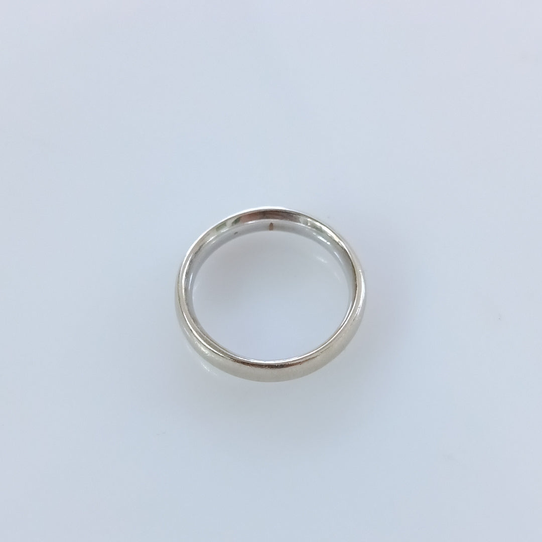ARGOLLA ORO, ORO BLANCO 14 K 4.3 GRMS (SEMINUEVO)