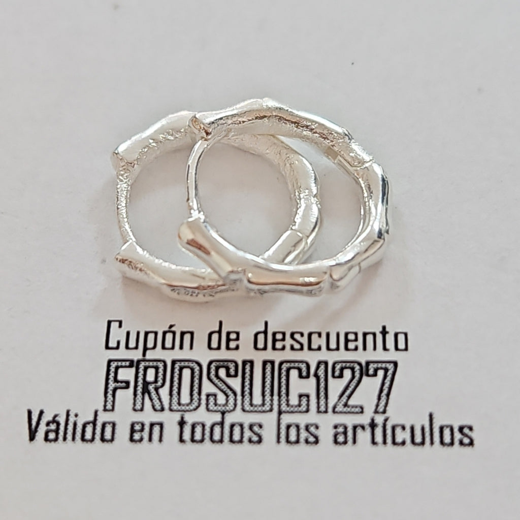 ARRACADAS ESPECIAL PLATA .925 2.9 GR (NUEVO)