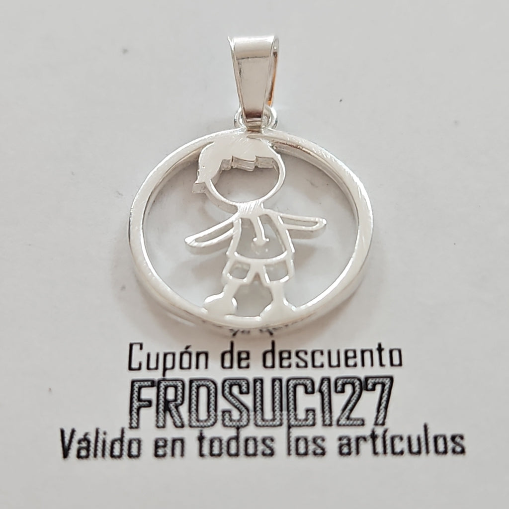 DIJE NIÑO PLATA .925 1.8 GR (NUEVO)
