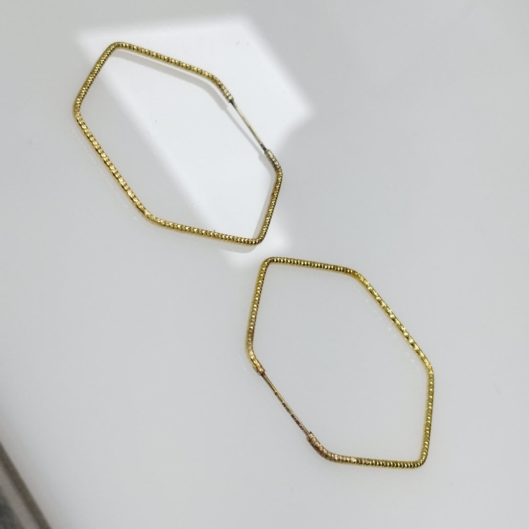 ARRACADAS PAR ORO 14 K 1,70 GRMS (SEMINUEVO)