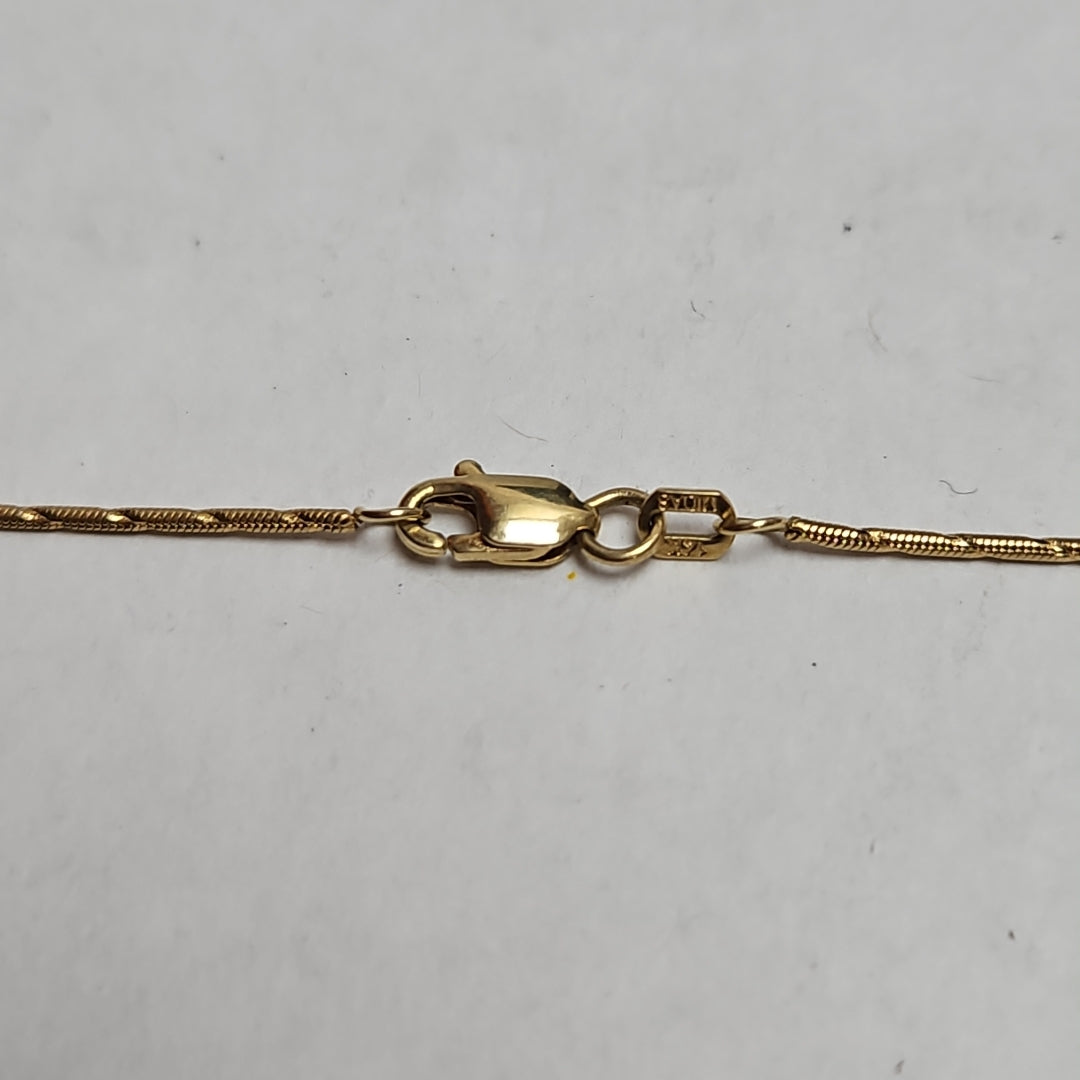 GARGANTILLA ORO 14 K 8.9 GRMS (SEMINUEVO)