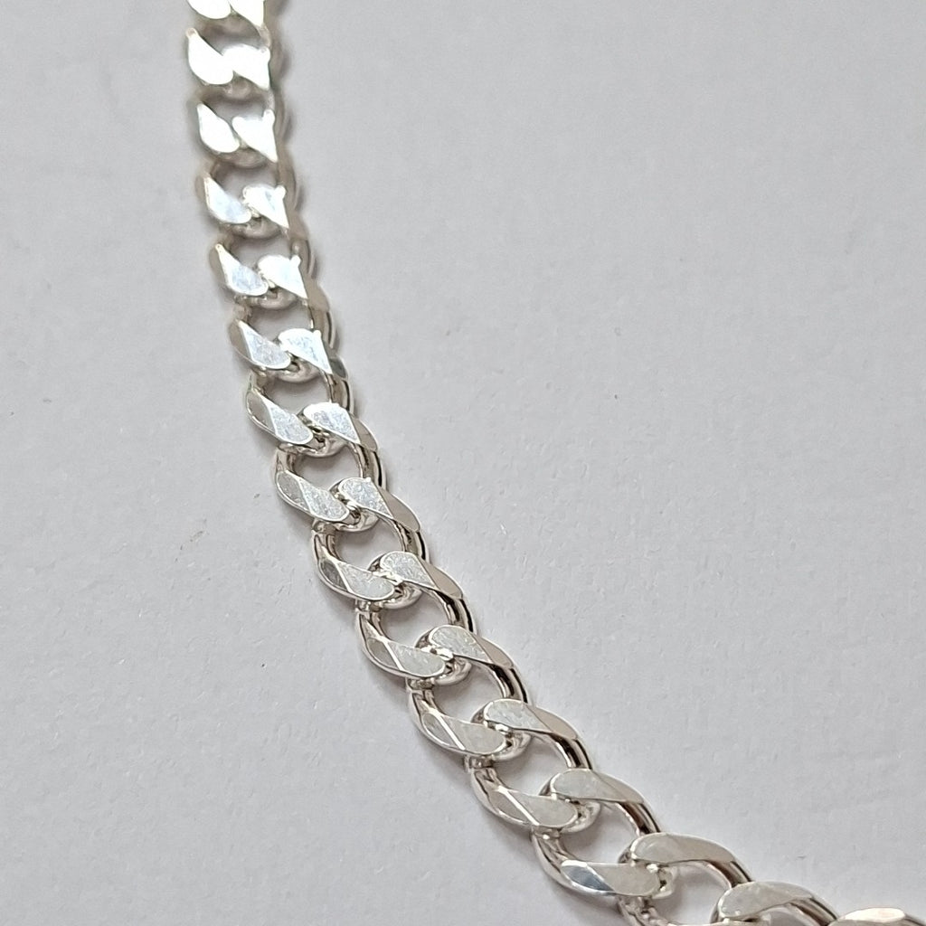 PULSERA BARBADA PLATA .925 21 CM 7.03 GR (NUEVO)