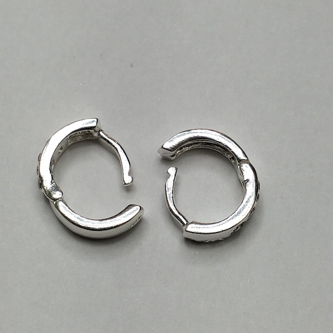 ARRACADAS C/CIRCONIAS PLATA .925 2.4 GR (NUEVO)