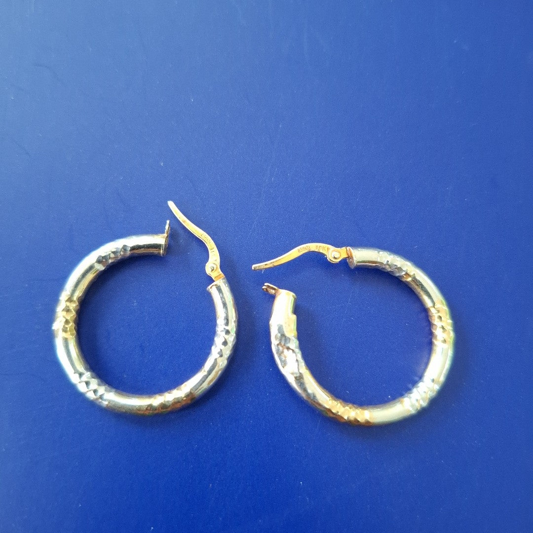 ARRACADAS PAR ORO 10 K 1.3 GRMS (SEMINUEVO)