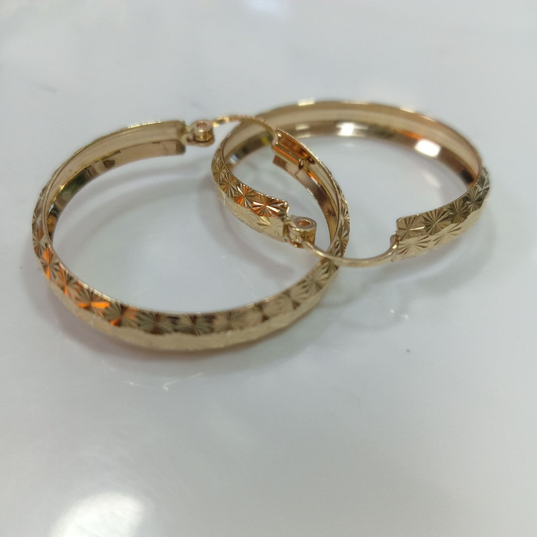 ARRACADAS PAR ORO 10 K 3.5 GRMS (SEMINUEVO)