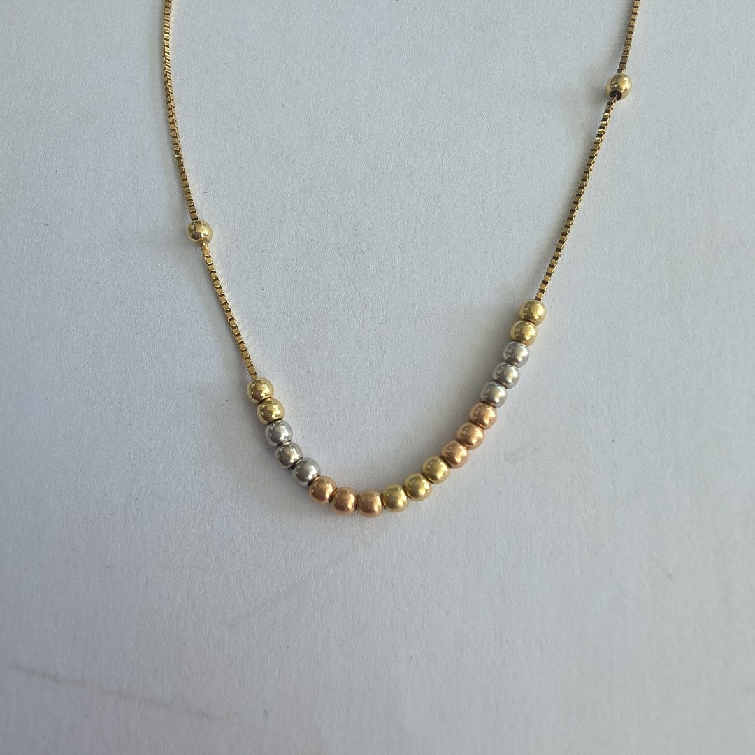 PULSERA ORO, ORO COMBINADO 14 K 1.7 GRMS (SEMINUEVO)