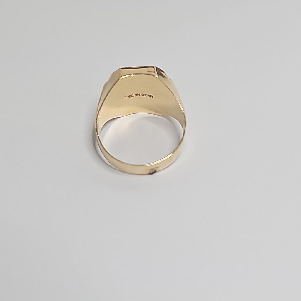 ANILLOS CABALLERO ORO 14K 5.6 (NUEVO)