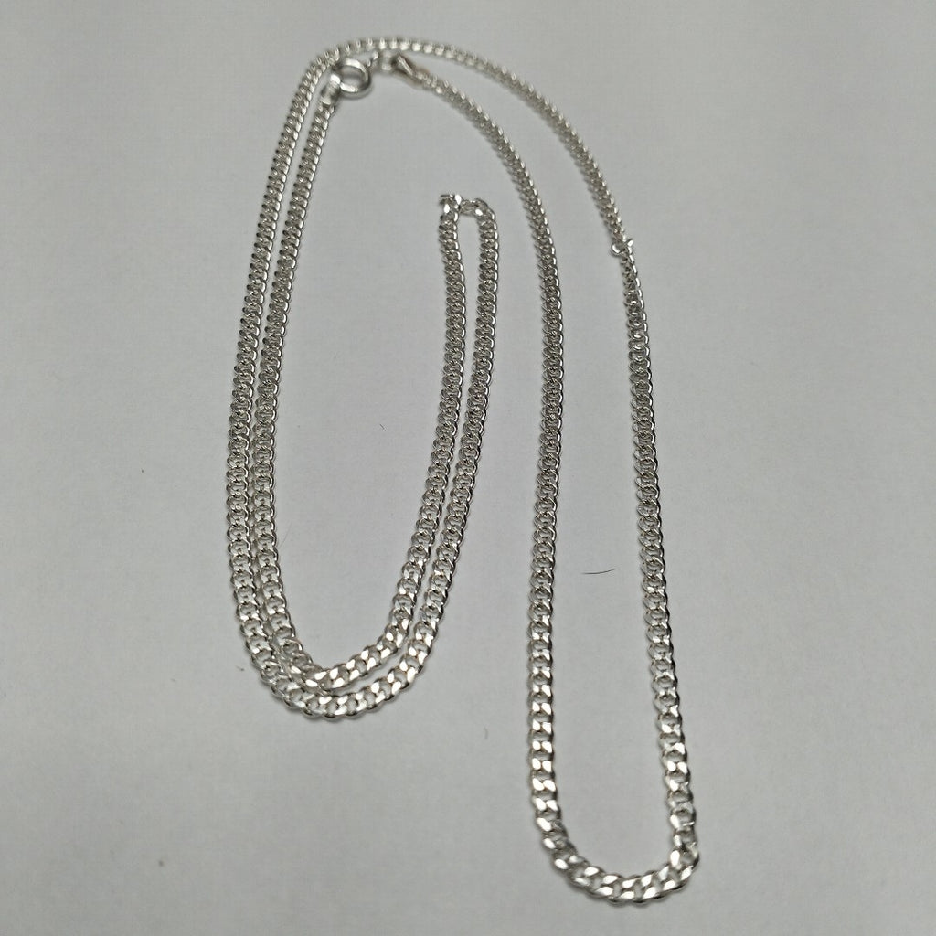 CADENA BARBADA PLATA .925 60 CM 6.63 GR (NUEVO)