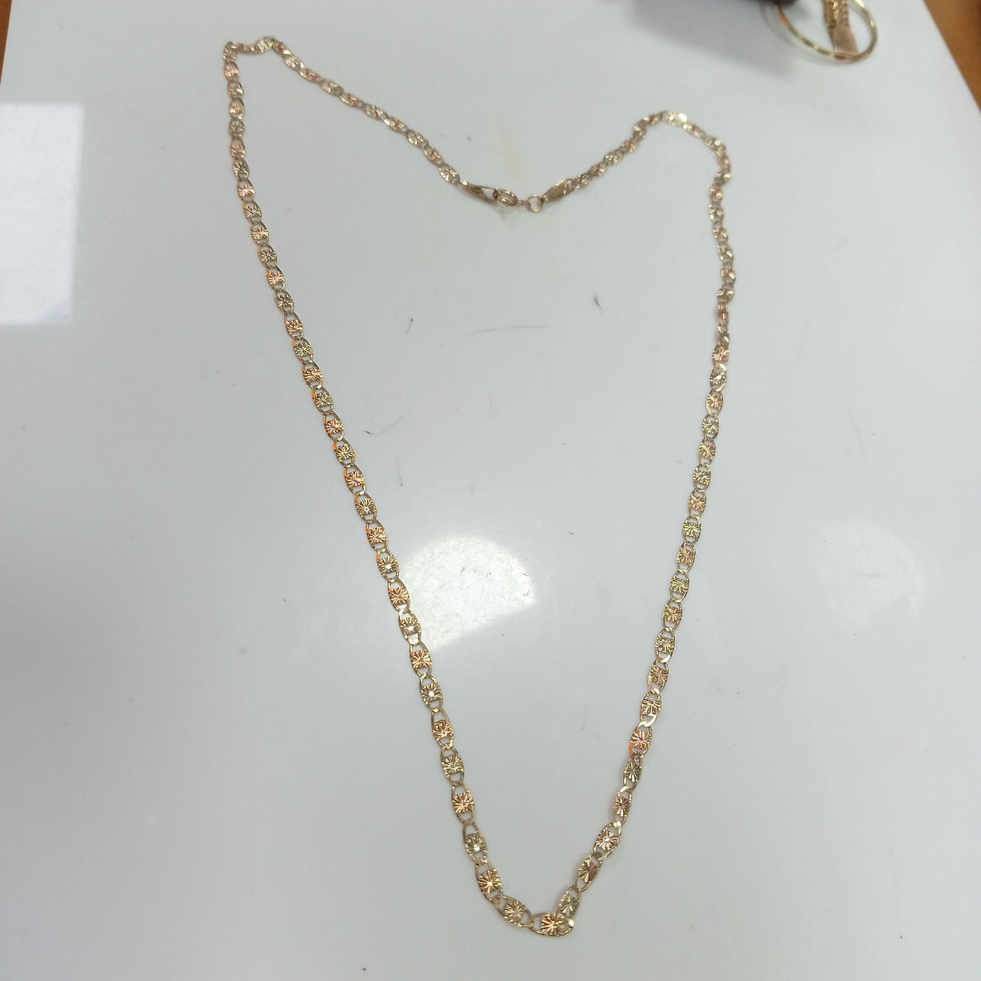 CADENA ORO 10 K 3.9 GRMS (SEMINUEVO)