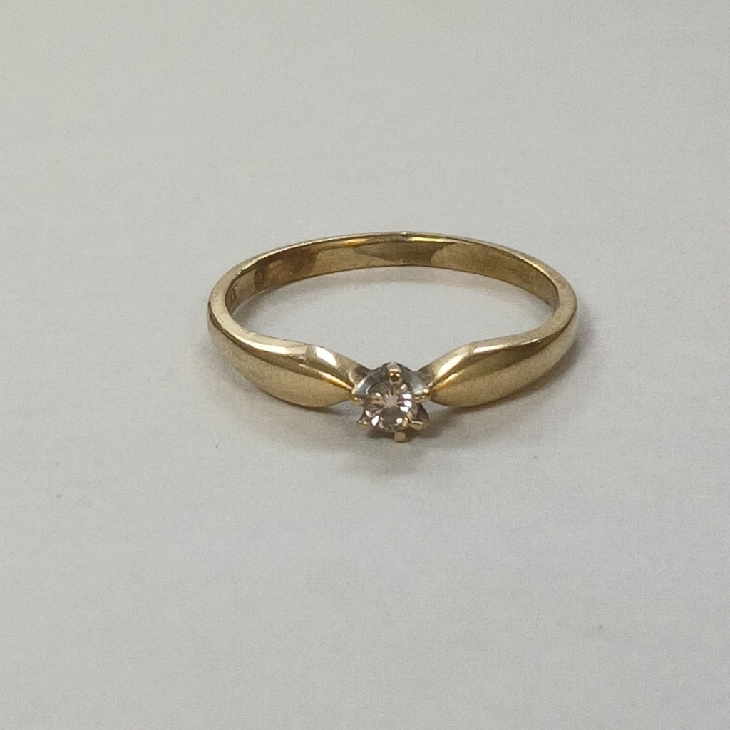 SOLITARIO ORO 14 K 1,50 GRMS (SEMINUEVO)