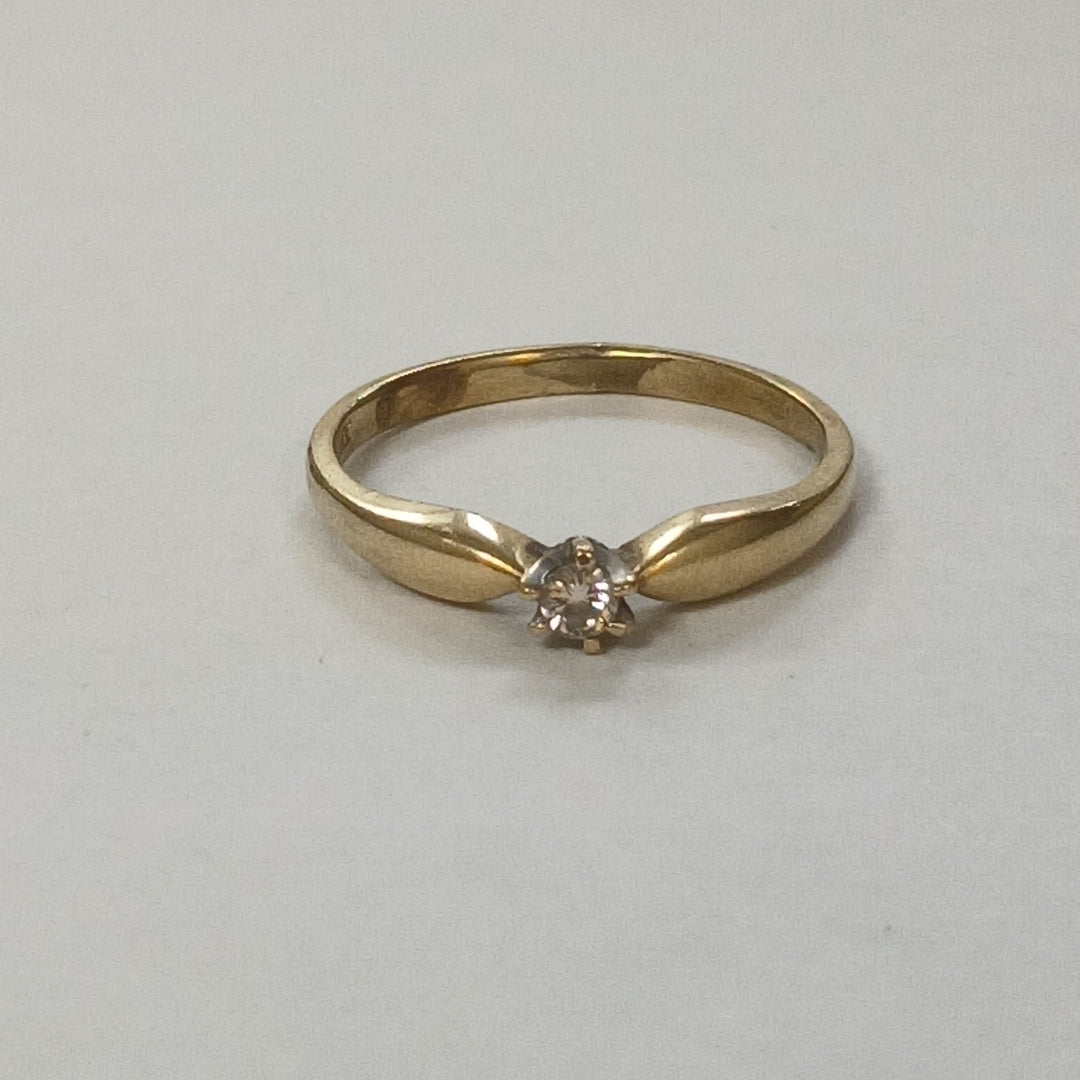 SOLITARIO ORO 14 K 1,50 GRMS (SEMINUEVO)