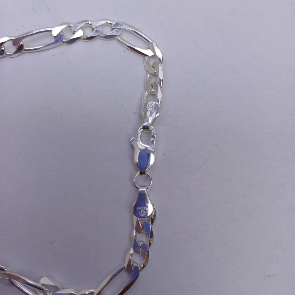 PULSERA ESCLAVA 3X1 PLATA .925 21 CM 10.32 GR (NUEVO)