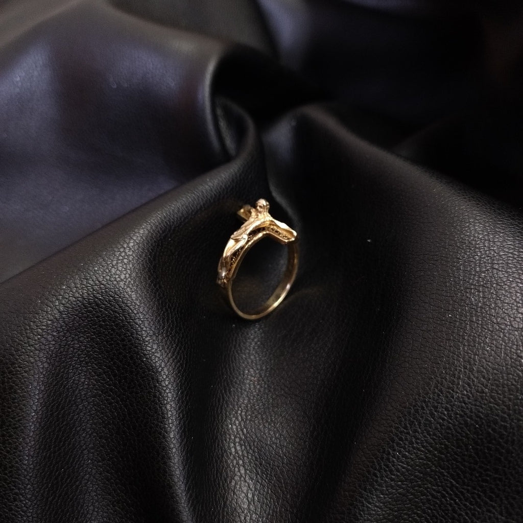 ANILLO ORO 10 K 2,40 GRMS (SEMINUEVO)
