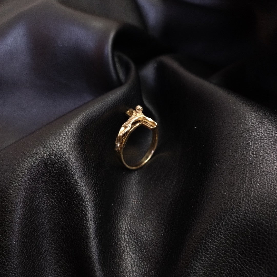 ANILLO ORO 10 K 2,40 GRMS (SEMINUEVO)