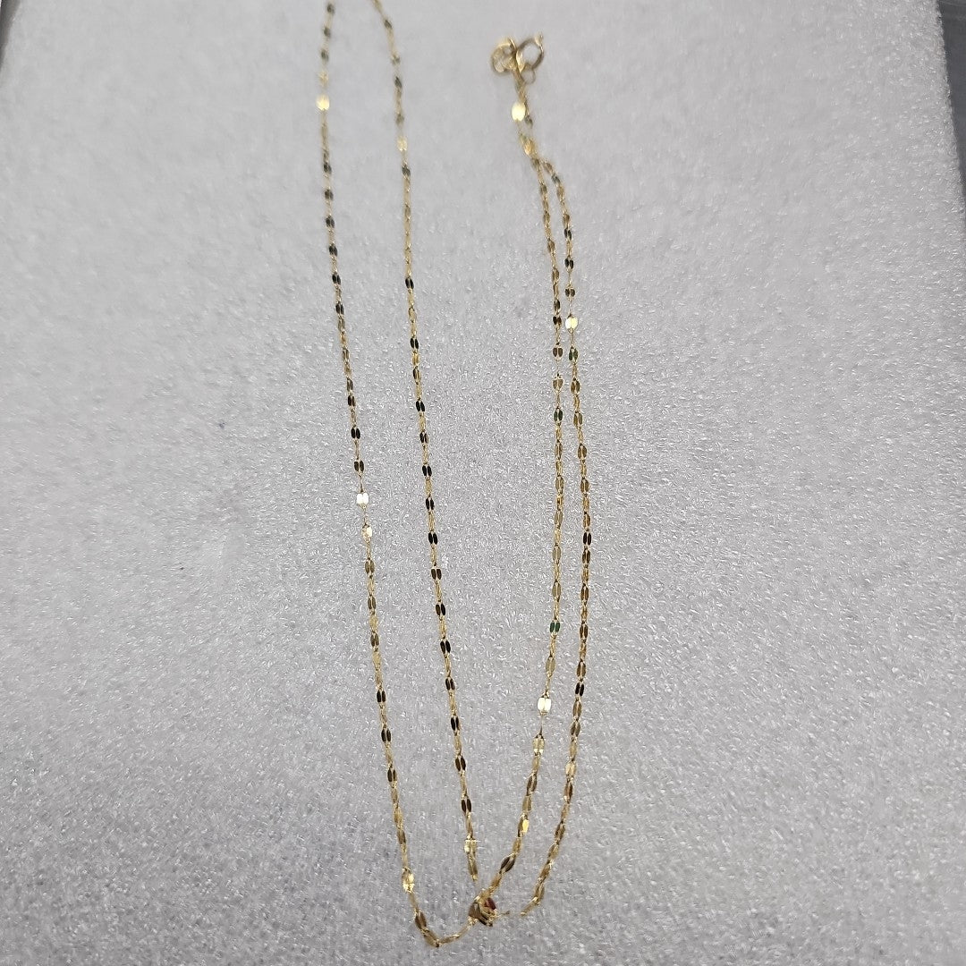 CADENA ORO 10 K 0.8 GRMS (SEMINUEVO)