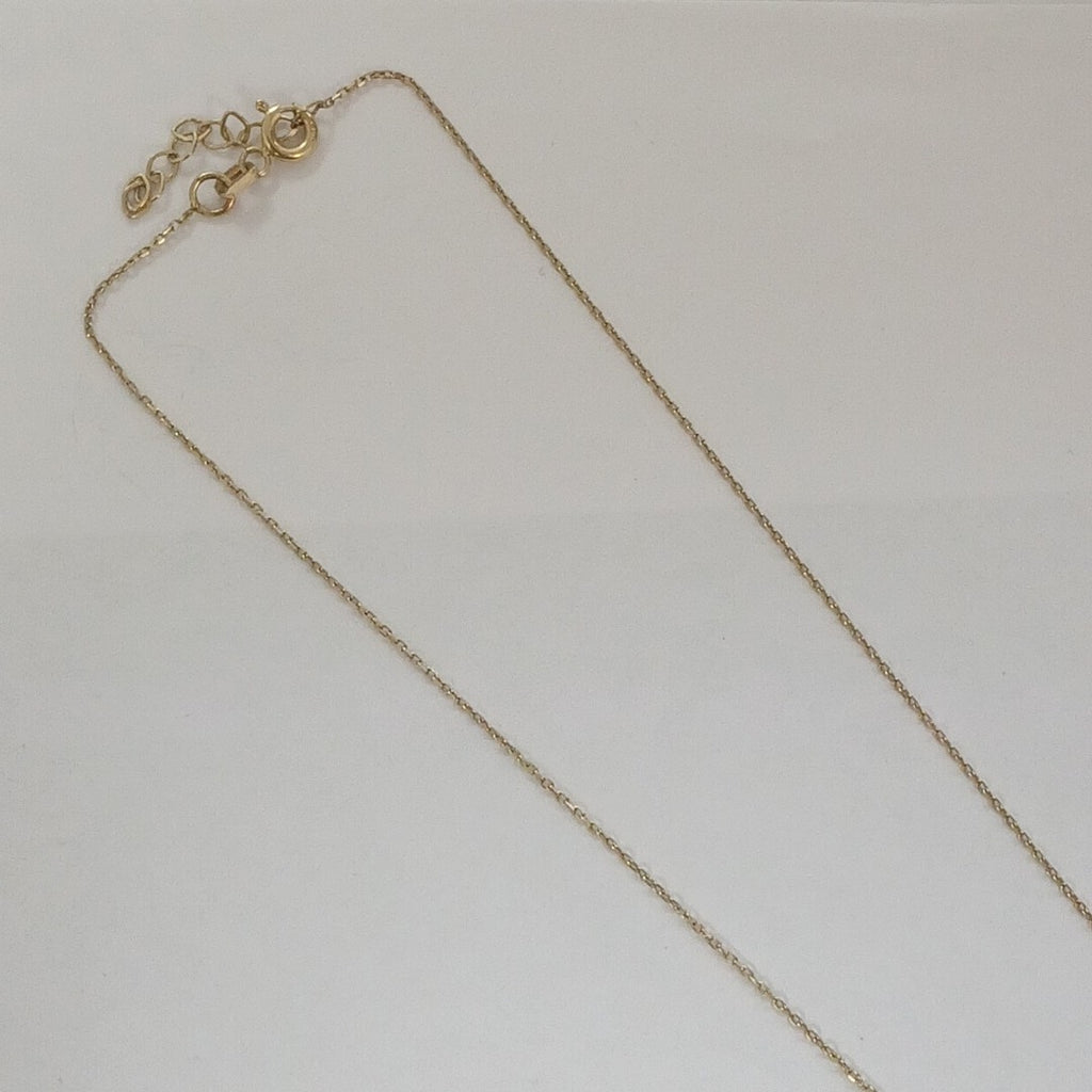 DIJE,GARGANTILLA ORO 14 K 1,70 GRMS (SEMINUEVO)