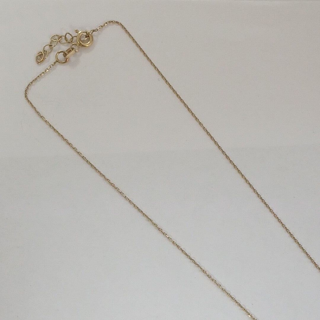 DIJE,GARGANTILLA ORO 14 K 1,70 GRMS (SEMINUEVO)