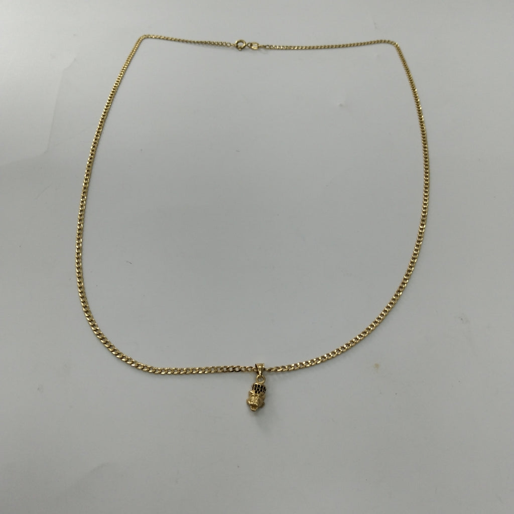 CADENA, DIJE ORO 18 K 5 GRMS (SEMINUEVO)