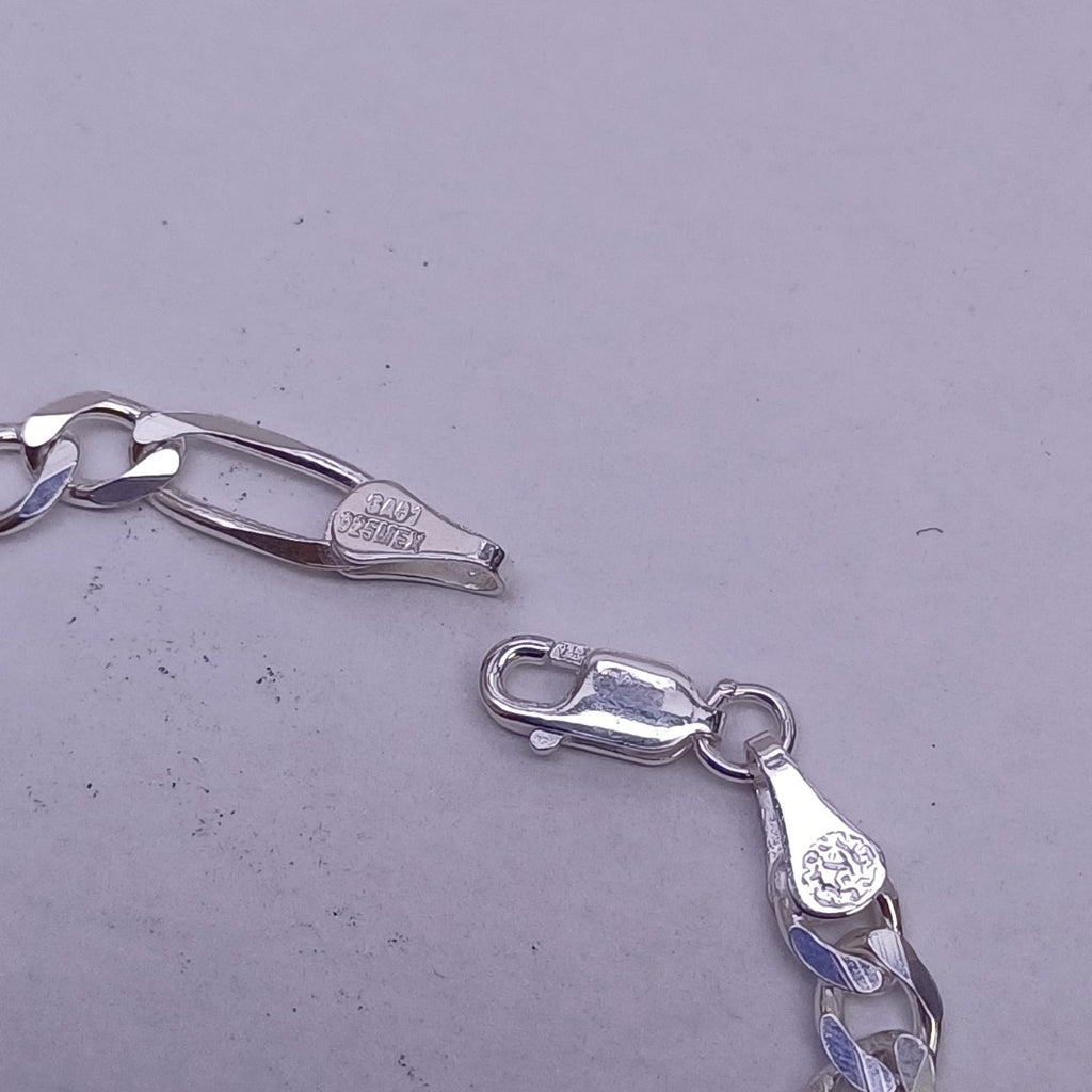 PULSERA 3X1 PLATA .925 18 CM 5.43 GR (NUEVO)
