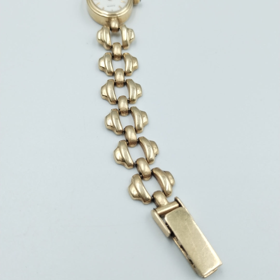 RELOJ CAJA Y PULSO ORO ORO 14 K 20.5 GRMS (SEMINUEVO)
