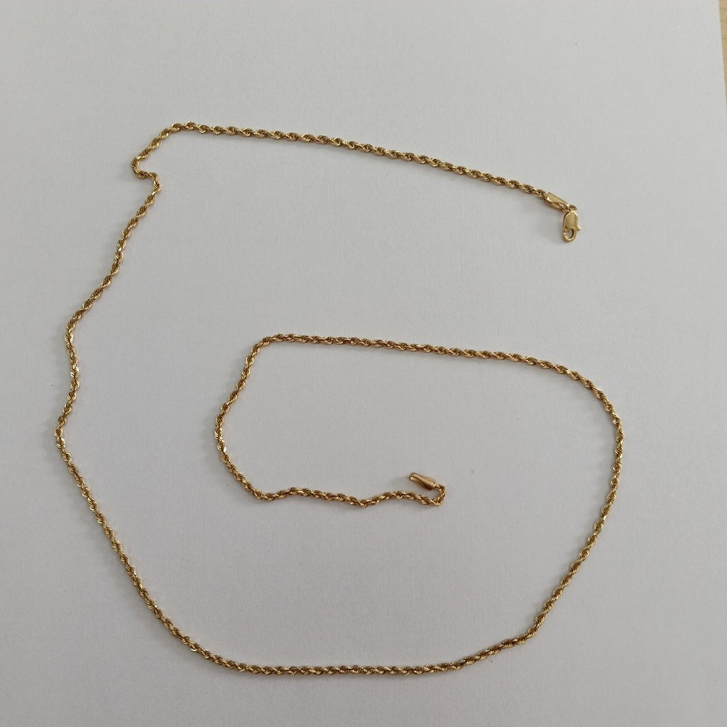 CADENA ORO 14 K 7.8 GRMS (SEMINUEVO)