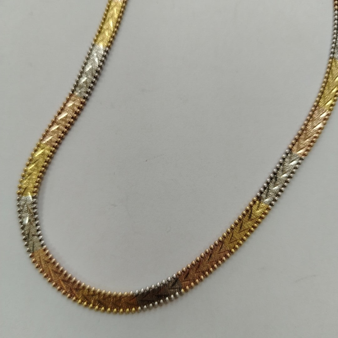 GARGANTILLA ORO 14 K 8.9 GRMS (SEMINUEVO)