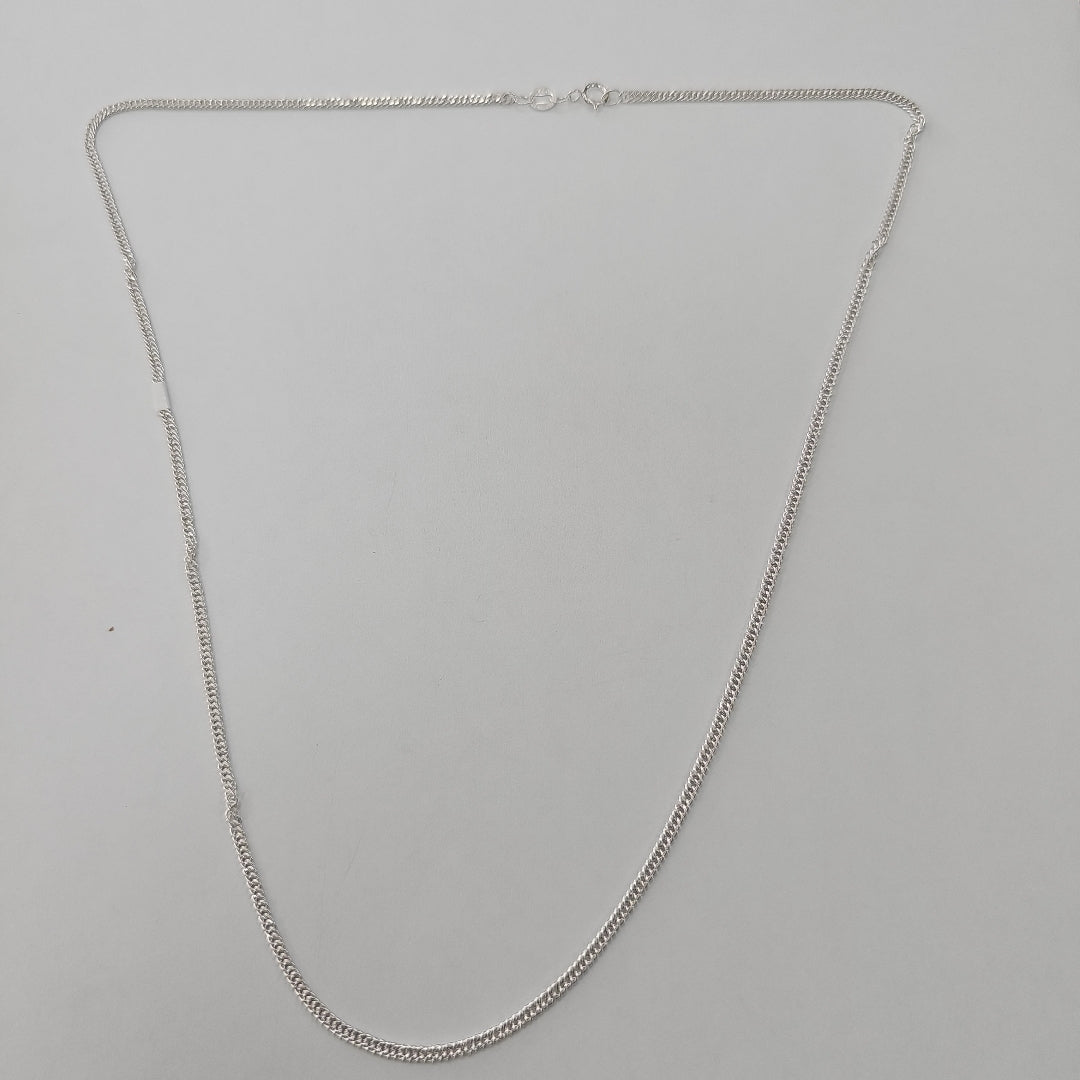 CADENA BARBADA PLATA .925 50 CM 4.22 GR (NUEVO)