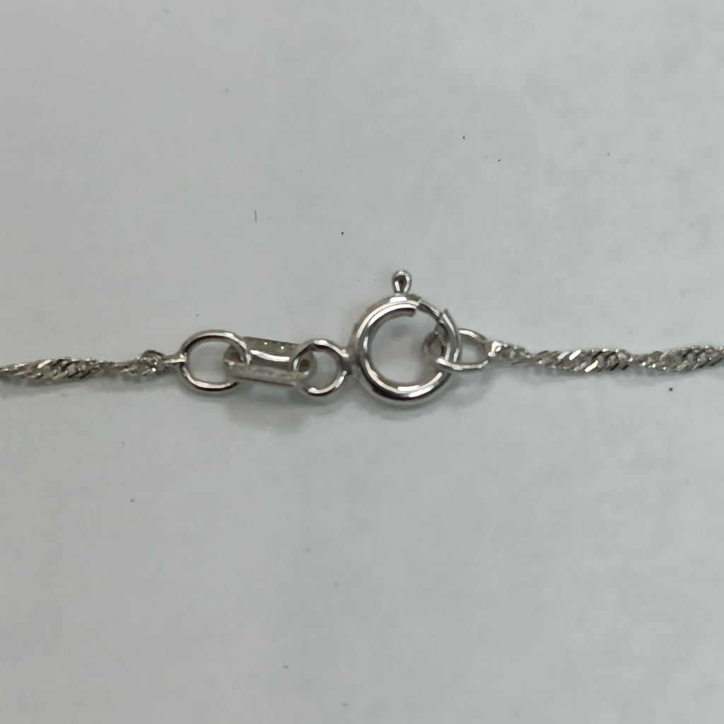CADENA ORO BLANCO 14 K 1.5 GRMS (SEMINUEVO)