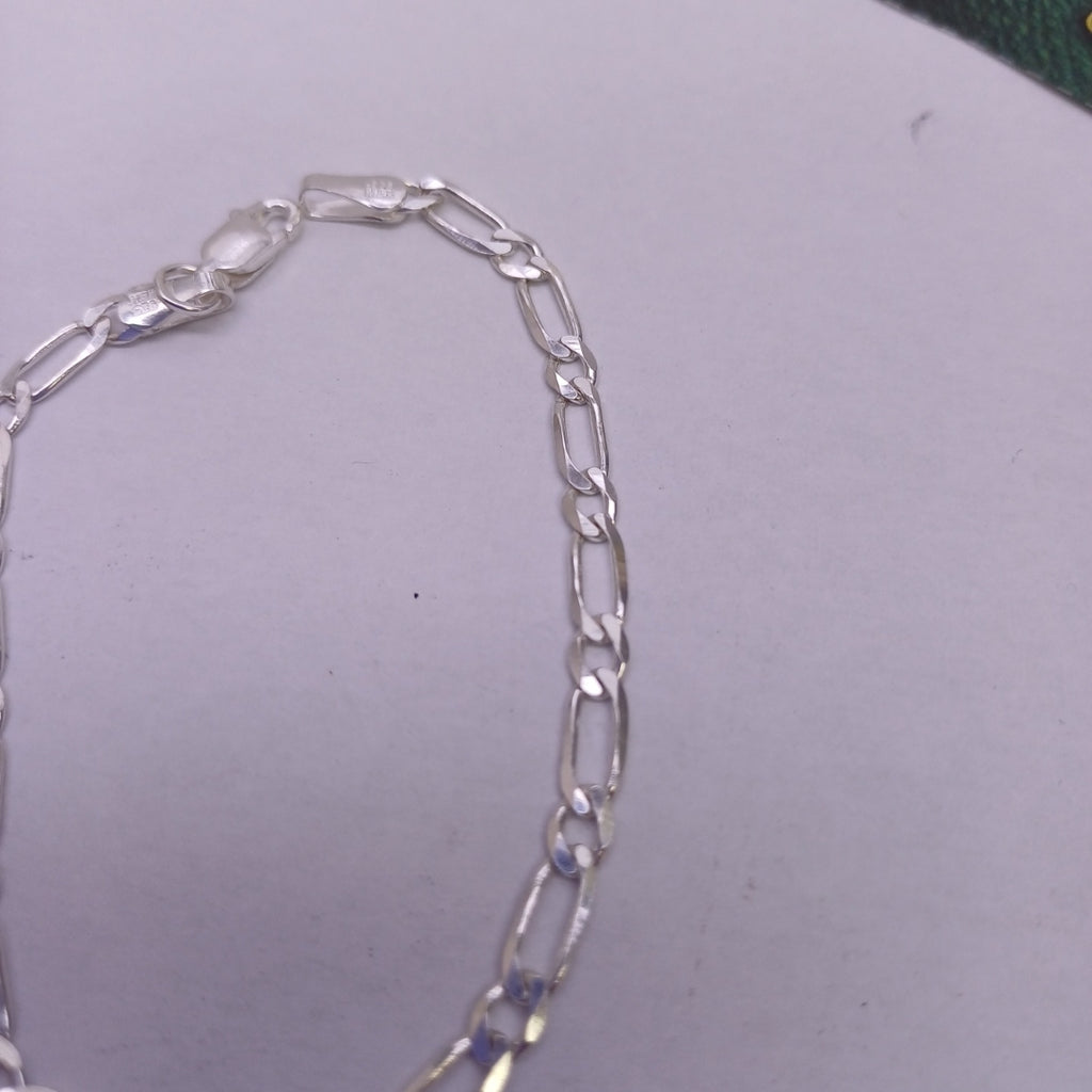 PULSERA TEJIDO 1X1 PLATA .925 18 CM 3.4 GR (NUEVO)