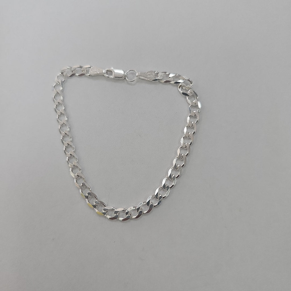 PULSERA BARBADA PLATA .925 18 CM 5.73 GR (NUEVO)