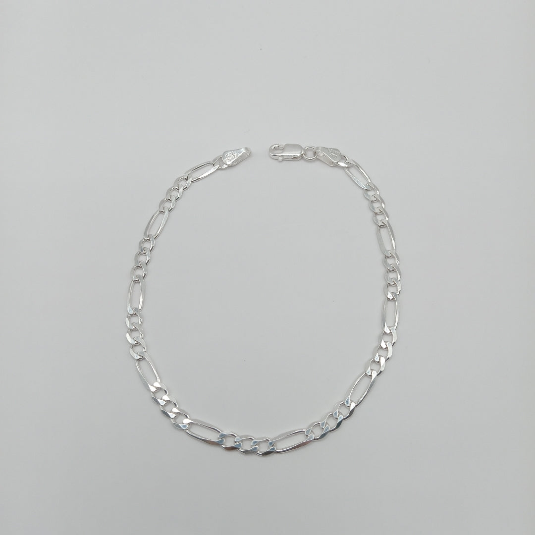 PULSERA 3X1 PLATA .925 21 CM 4.43 GR (NUEVO)