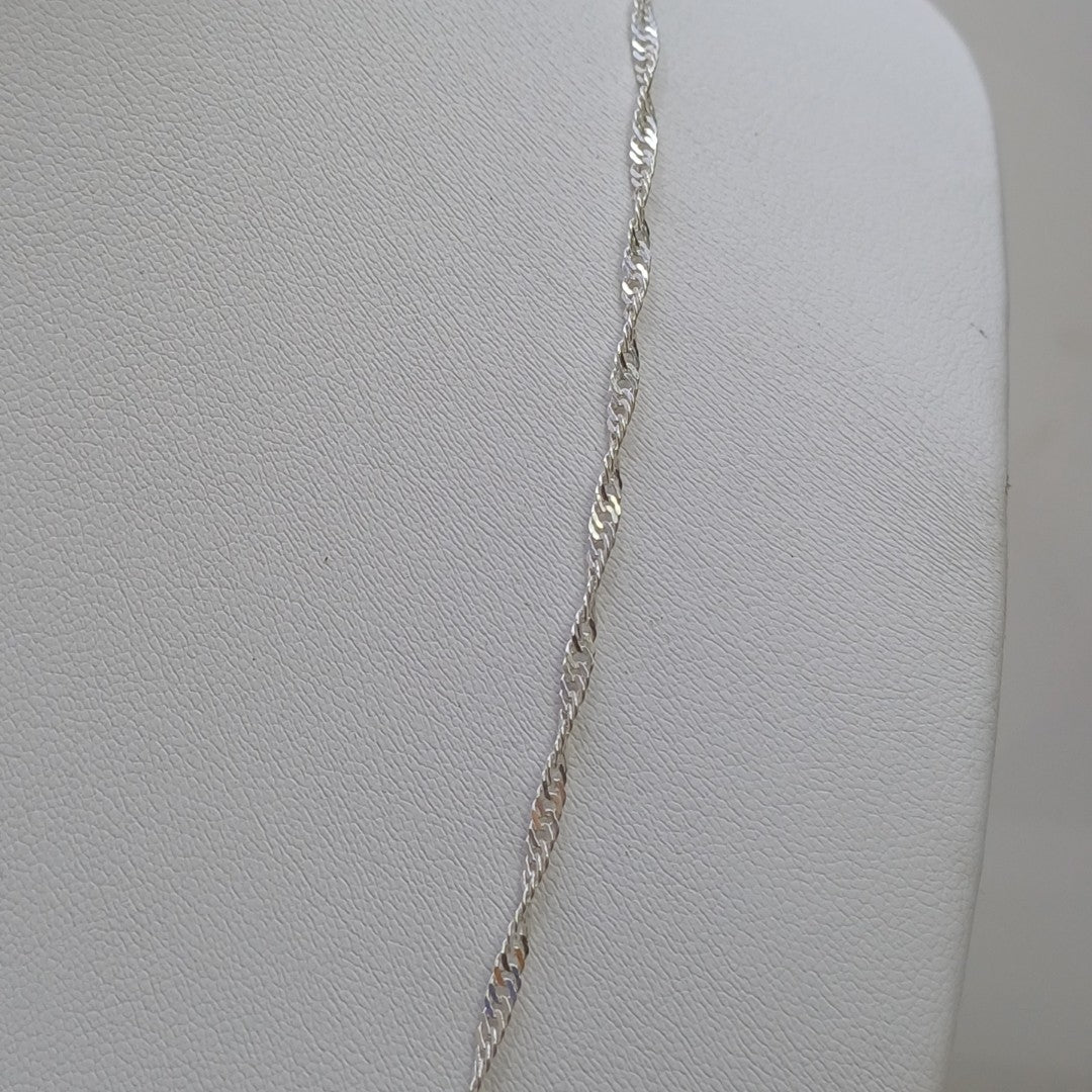 CADENA MEDIO TZL PLATA .925 55 CM 4.02 GR (NUEVO)
