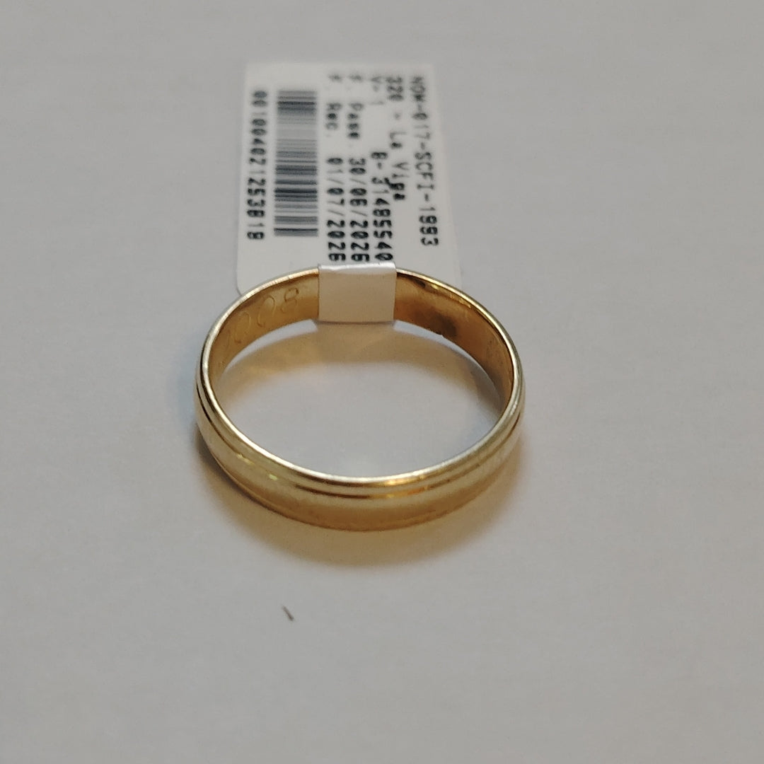 ARGOLLA ORO 14 K 2.2 GRMS (SEMINUEVO)