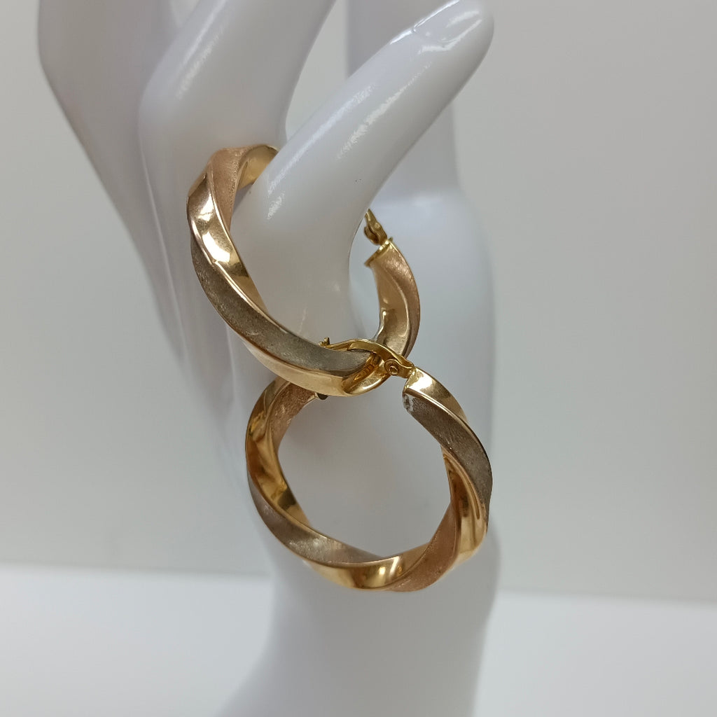 ARRACADAS PAR ORO 14 K 4 GRMS (SEMINUEVO)