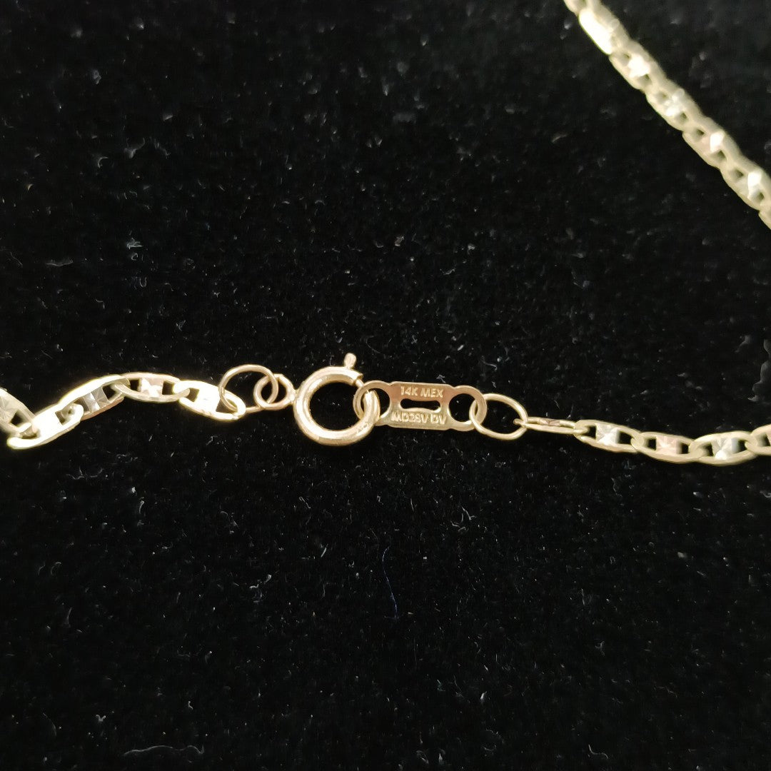 CADENA ORO 14 K 2.6 GRMS (SEMINUEVO)