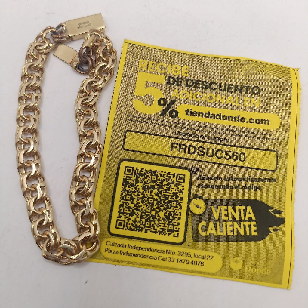 PULSERA ORO 10 K 20.2 GRMS (SEMINUEVO)