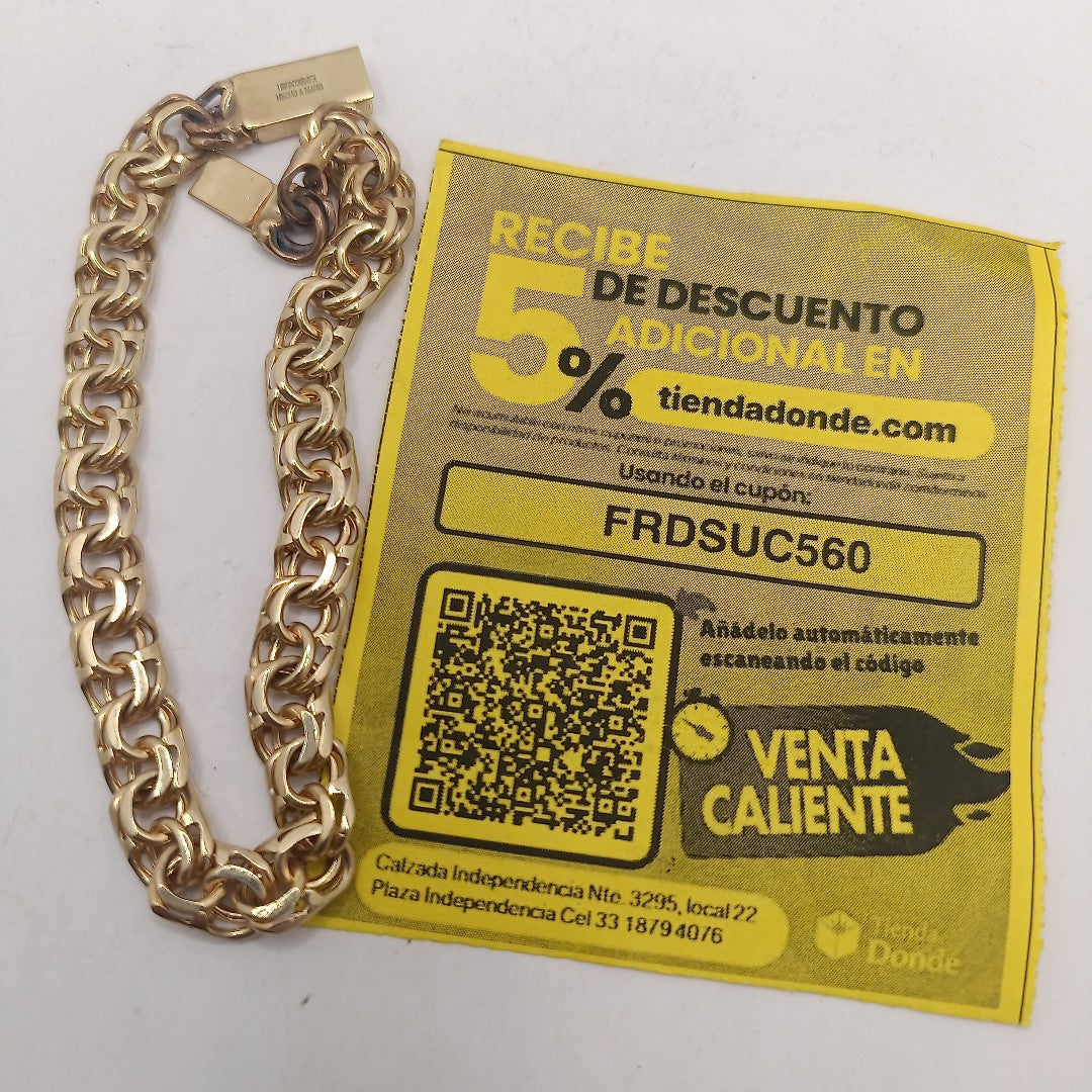 PULSERA ORO 10 K 20.2 GRMS (SEMINUEVO)