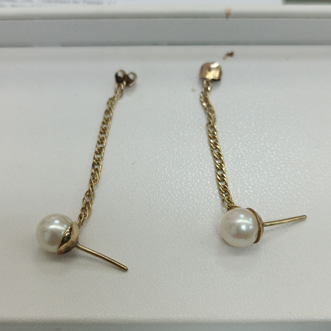 ARETES PAR ORO 10 K 2.8 GRMS (SEMINUEVO)