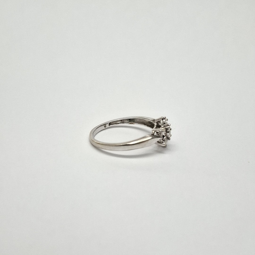 ANILLITO ORO BLANCO 14 K 2 GRMS (SEMINUEVO)