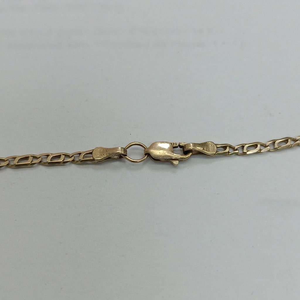 CADENA ORO 14 K 4.9 GRMS (SEMINUEVO)