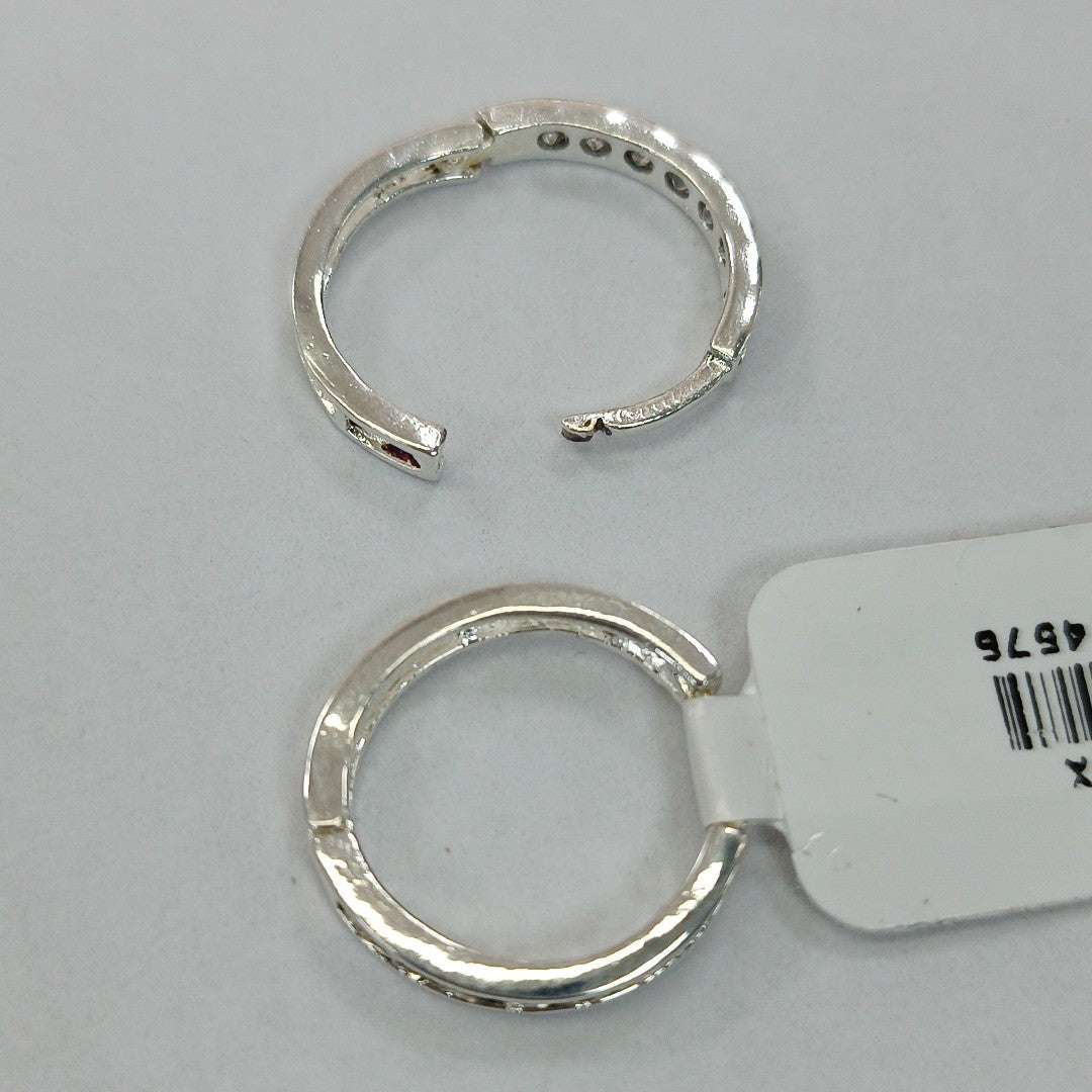 ARRACADAS C/CIRCONIAS PLATA .925 2.2 GR (NUEVO)