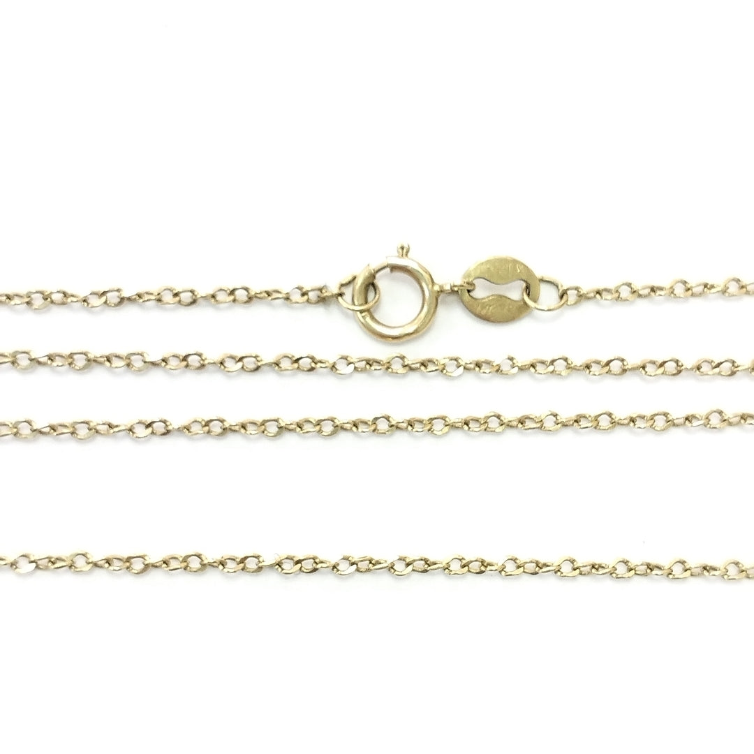 CADENA ORO 14 K 1.6 GRMS (SEMINUEVO)