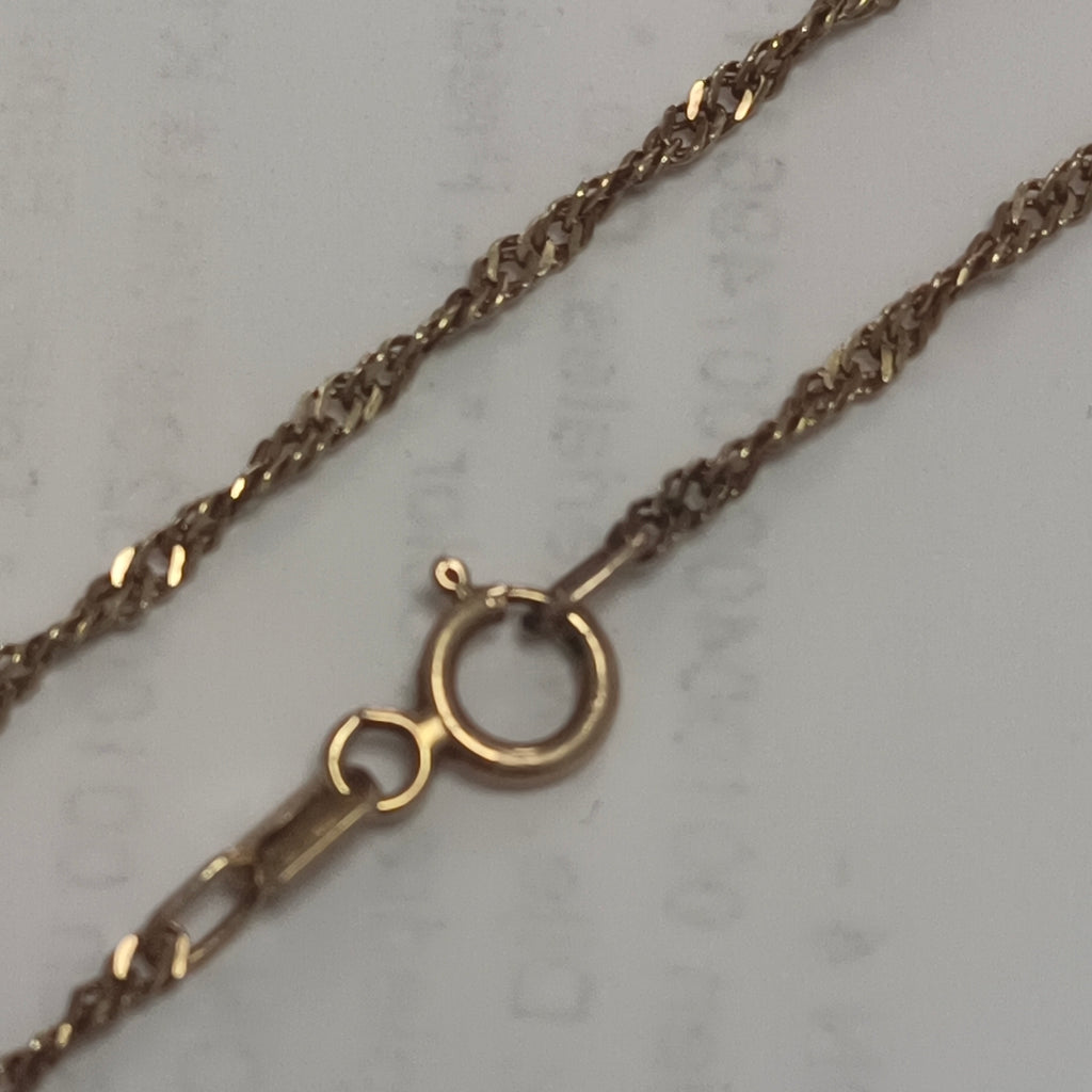 CADENA ORO 14 K 2.1 GRMS (SEMINUEVO)