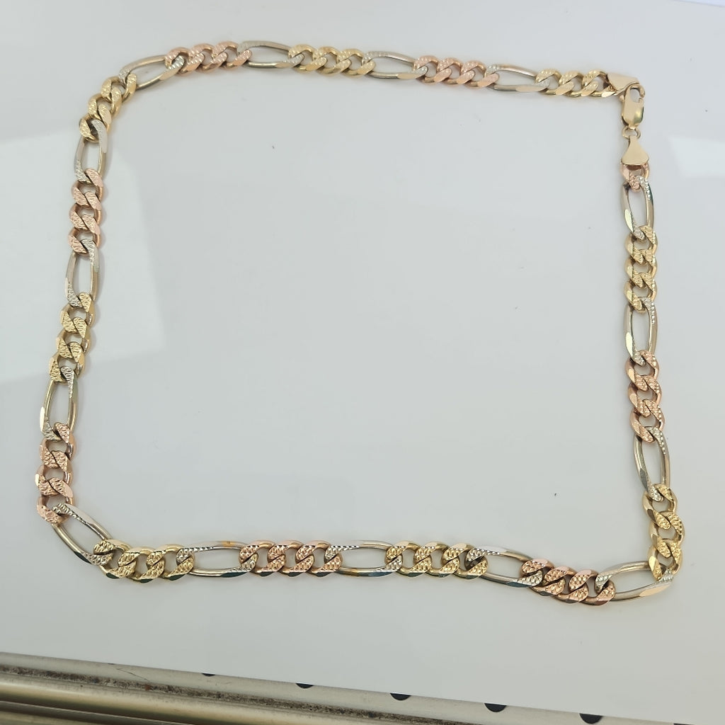 CADENA ORO COMBINADO 14 K 97.6 GRMS (SEMINUEVO)