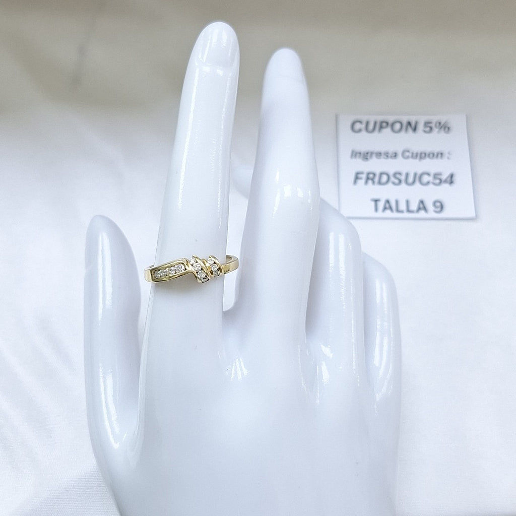 ANILLO ORO 14 K 2.9 GRMS (SEMINUEVO)