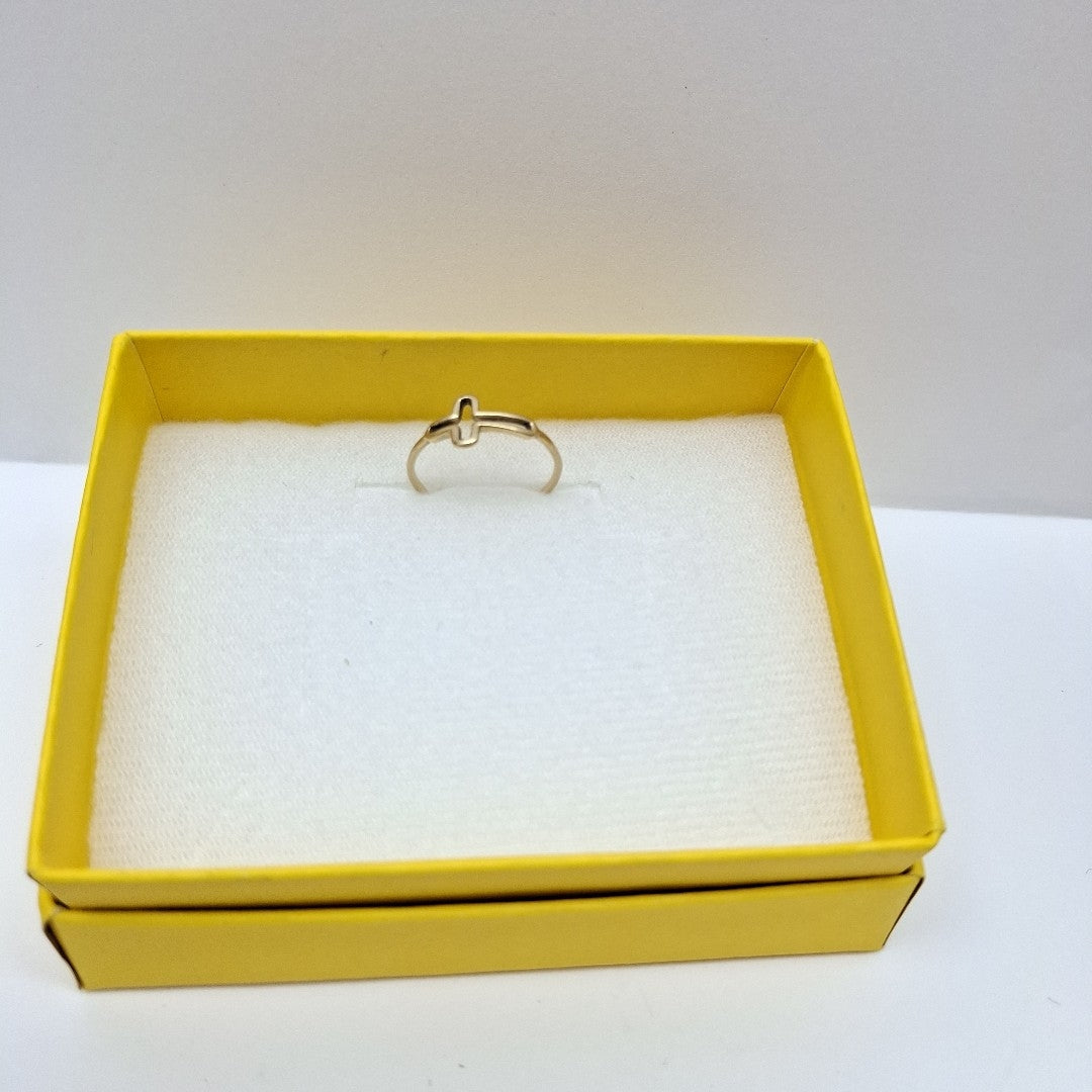 ANILLO ORO 10 K 0.9 GRMS (SEMINUEVO)