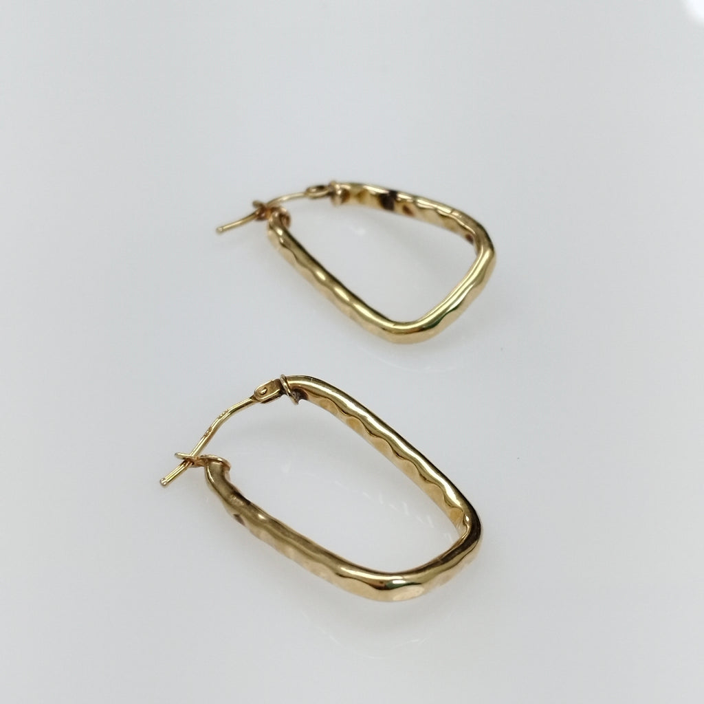 ARRACADAS PAR ORO 14 K 1,30 GRMS (SEMINUEVO)