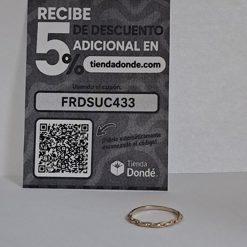 ANILLITO ORO 10 K 0.8 GRMS (SEMINUEVO)