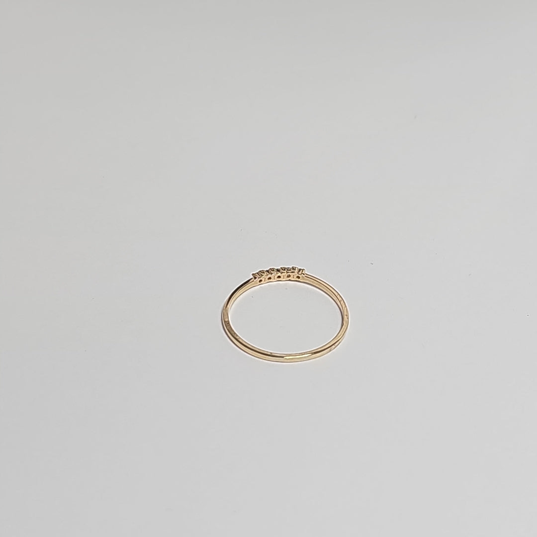 ANILLOS DAMA ORO 14K 0.8 (NUEVO)