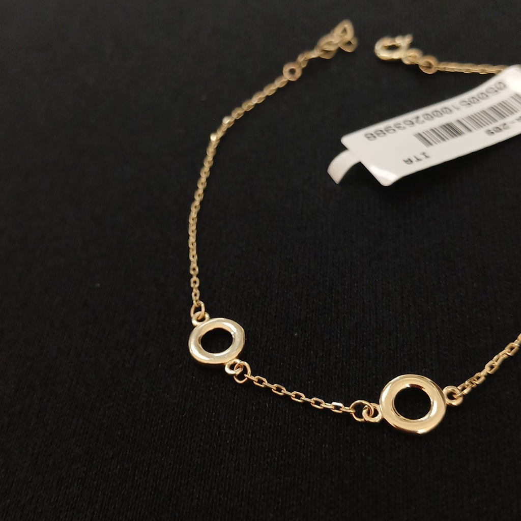 PULSERAS DAMA ORO 14K 1.2 (NUEVO)